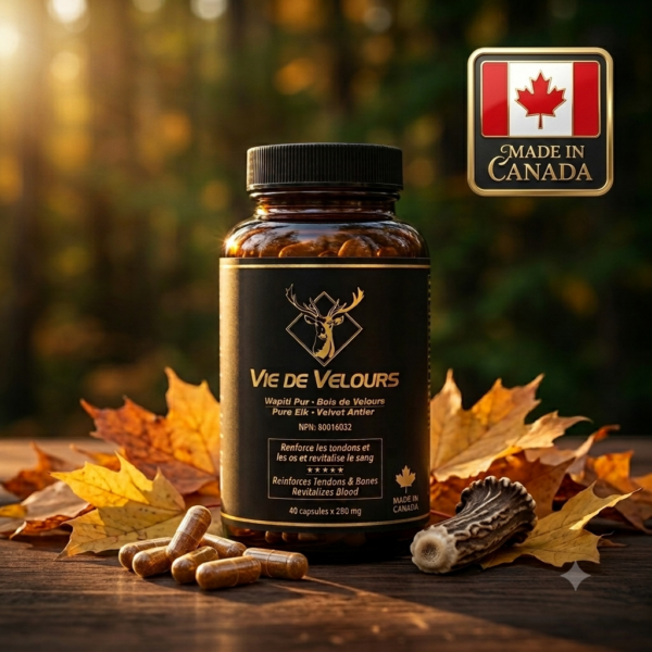 Wapiti Pur — Nhung Hươu Canada Tinh Chất