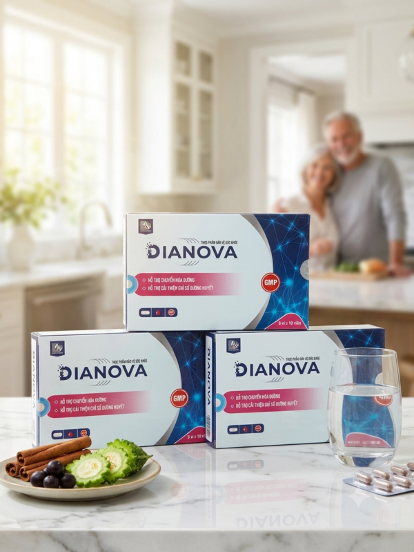 Dianova - Hỗ trợ kiểm soát đường huyết