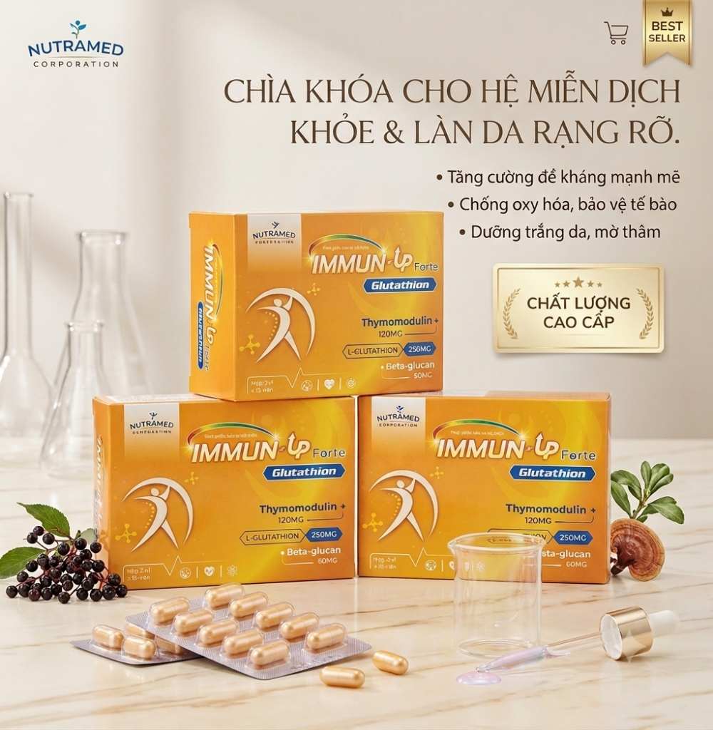 Immun-up Forte - Viên uống tăng cường miễn dịch