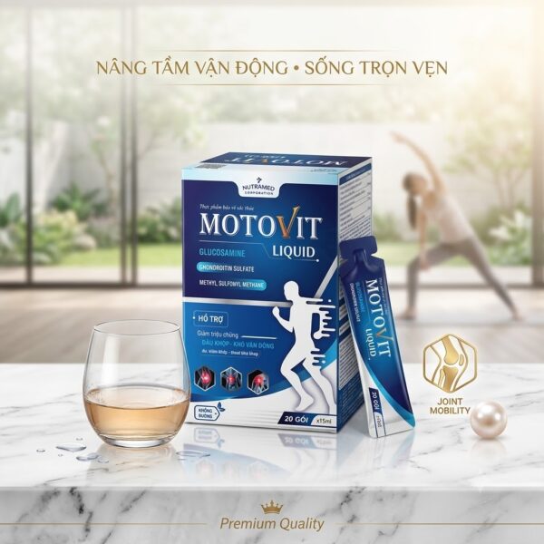 Gói uống Motovit Liquid (Hộp 20 gói x15ml)